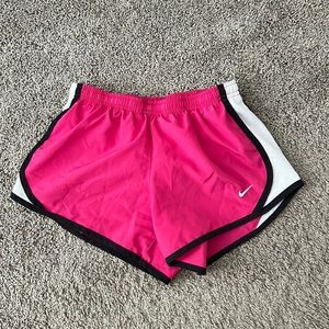 Girls - Size:Medium - Nike DRI-FIT shorts - Hot pink